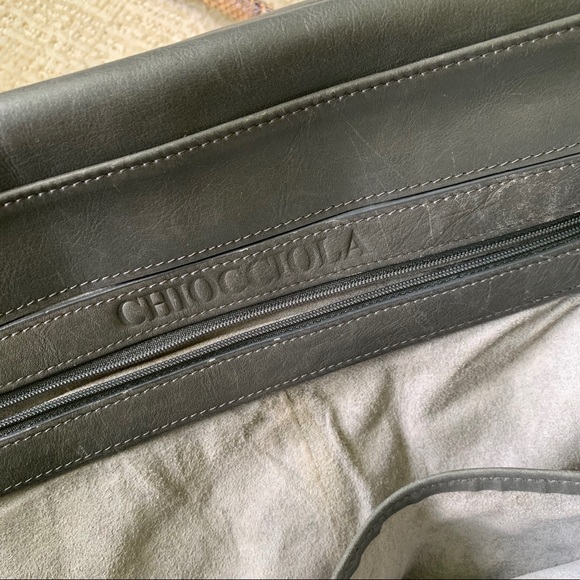 Natural metallic python tote handbag - Picture 3 of 7